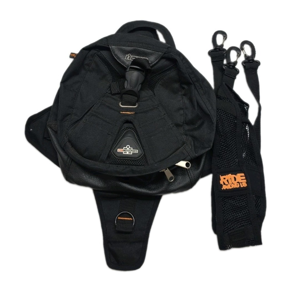 Icon Motorcycle Tankbag Backpack